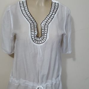 HESSI Sleeve Swimsuit Cover Up Sz L